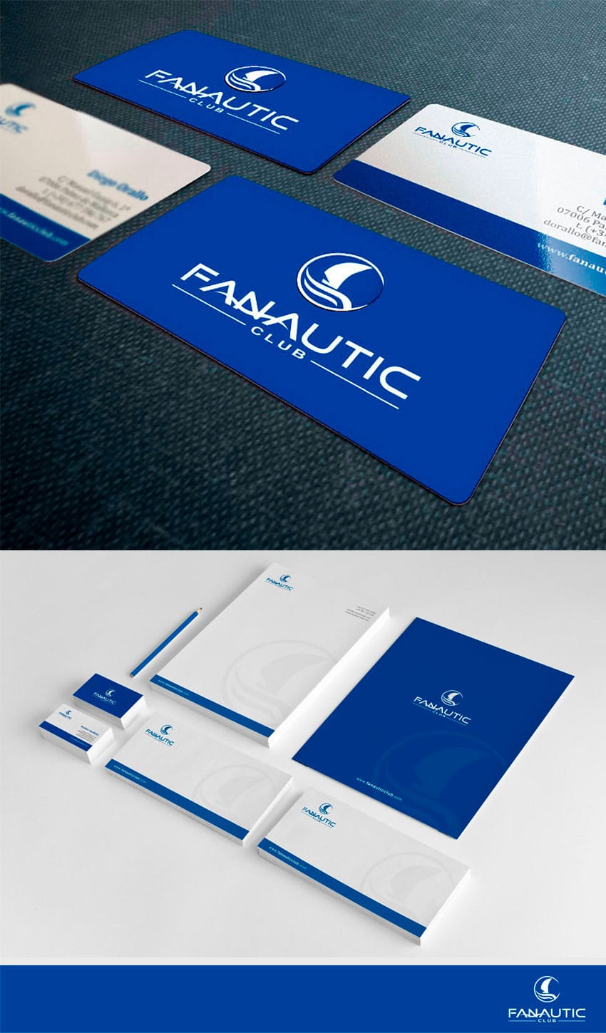 papelerí corporativa Fanautic Club papelerí corporativa Fanautic Club