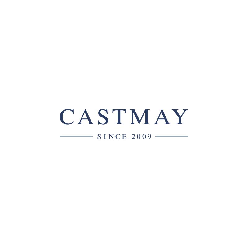 diseño de logotipo para estuido de joyería Castmay